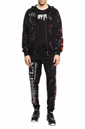 Printed sweatpants with holes, zdjęcie 2 Printed sweatpants with holes od Philipp Plein